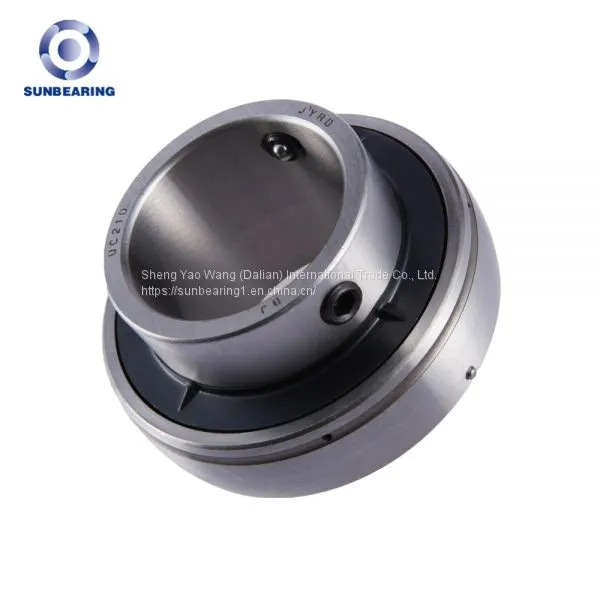 SUNBEARING UC210 Pillow Block Bearing Silver 50*90*51.6mm Stainless Steel GCR15 photo-2