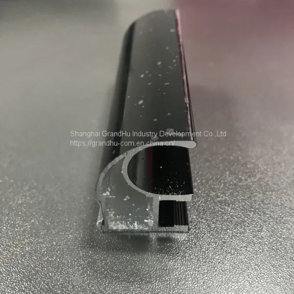 Sliding Door Roller Track Alu Profile Aluminium Stile Vertical Handle photo-2