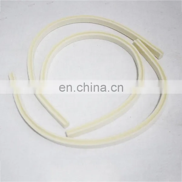 Industry White Wool Felt Strips photo-6