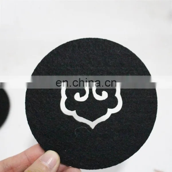 Orange Color Custom Printing Cork With Customer Logo Glass Coasters Soft Pvc Coaster photo-6