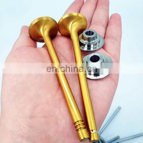 Original Level Quality Engine Valve for Nissan Sunny Sentra B12 B13 B14 N14 GA14d GA16 Ga14 Ga15 13202-88A00 Titanium Retainers photo-5