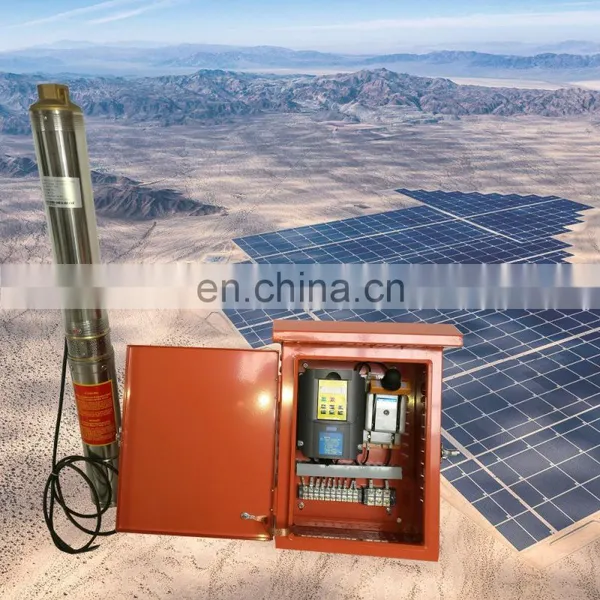 3SK1.5/20-0.55 Solar Powered Water Pump Polyethylene Water Tank photo-6