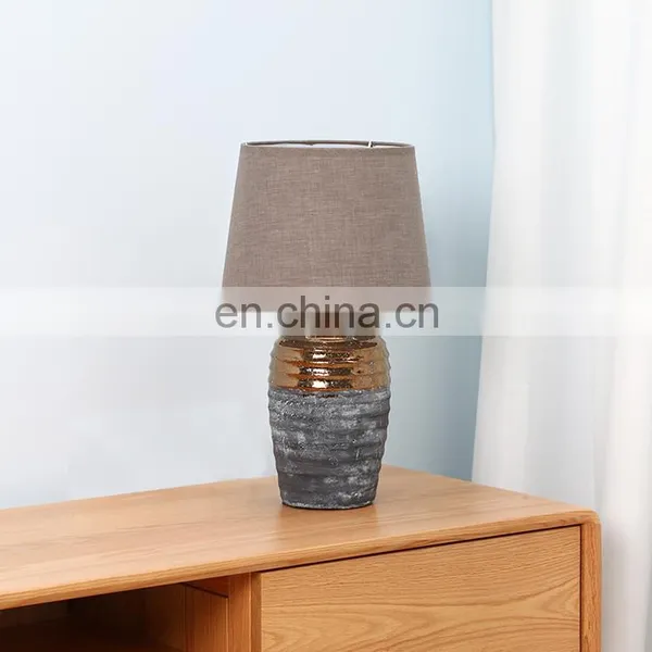 Popular Design Table Decorative Custom Porcelain Study Table Lamp for Home Decor photo-2