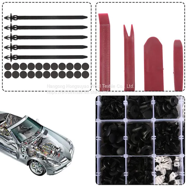 Plastic Clip Fasteners for Car, Auto Fasteners Screw Kit Set Tool photo-5