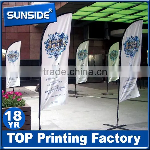 Advertising Banner Teardrop Banner Beach Flag for Advertising-D-0603 photo-4