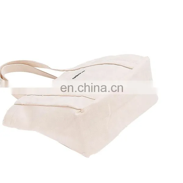 New Tote Canvas Packaging Lunch White Handbags photo-4