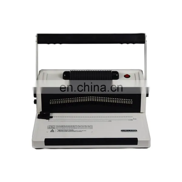 SBM-S20A A4 Spiral Binding Book Machine Book Binder SPIRAL BINDING MACHINE for Office Use photo-2