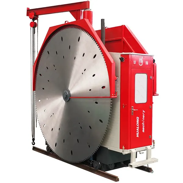 High Efficiency/Speed Double Blade Granite Marble Quarry Stone Block Mining Machine photo-3