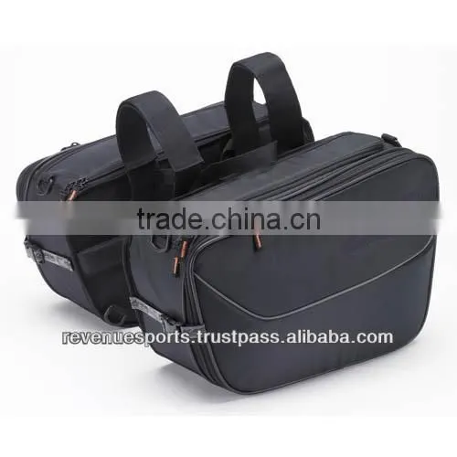 Saddle Bags:shoulder Saddle Bags: Leather Motorcycle Saddle Bags