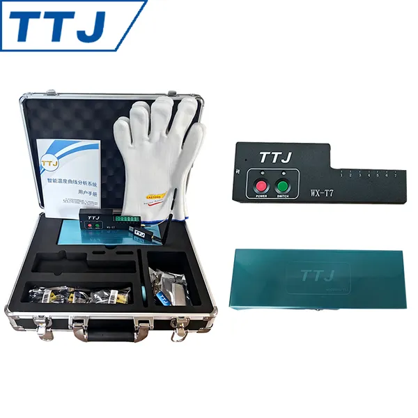 TTJ Высоко точный беспроводной прибор для тестирования температуры печи; Онлайн - мониторинг высокотемпературного порошкового рефлоу - пайки, волнового пайки и термообработки