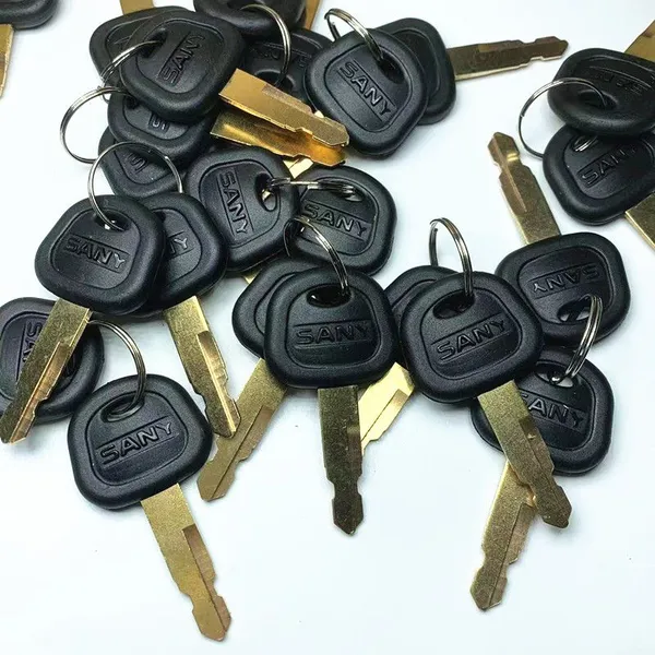 Ignition Key Sany I Have All Models Excavator Parts Excavator Cab Key  Sany Key