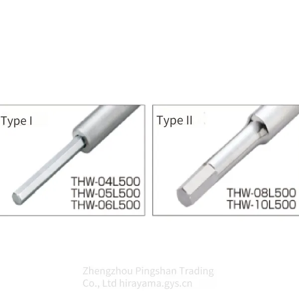 Tone Maeda/tuonai Long T-shaped Hexagon Wrench Thw-06l500 for Narrow Area Operation photo-2