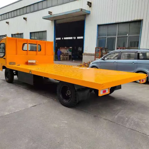 Anti-involution: 10-ton Electric Trucks for Factory Area Transportation and Logistics, Electric Flatbed Trucks for Factory Material Handling photo-2