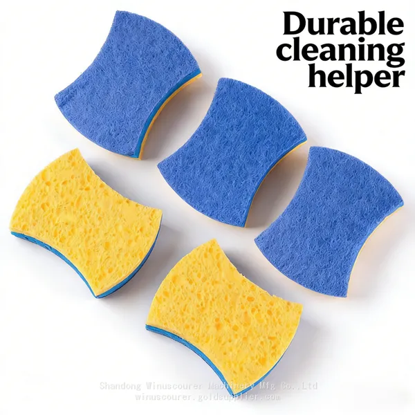 High Water Absorption Cellulose Sponge Holds More Soap & Water photo-4