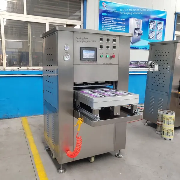 Vacuum Sealing Machine for Boxed Hairtail, Box-type Fresh-keeping Packaging Machine for Hairtail Cubes photo-2