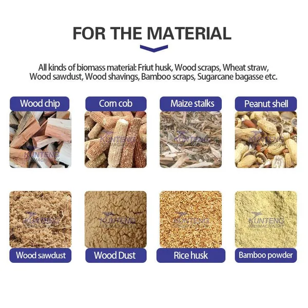 EPC Turnkey Biomass Carbonization Rice Husk Carbonizer Coconut Shell Shredding and Charcoal Processing Line photo-3