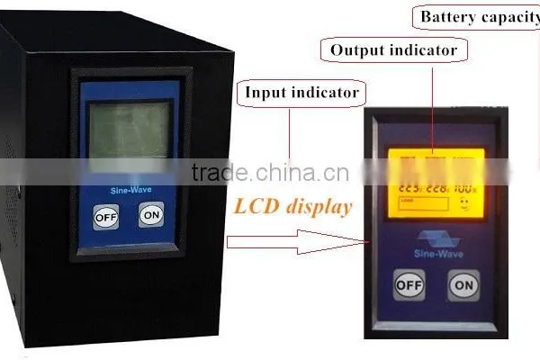 3000w Low Frequency Pure Sine Wave Inverter With Battery Charger and UPS Function Quality Choice photo-3