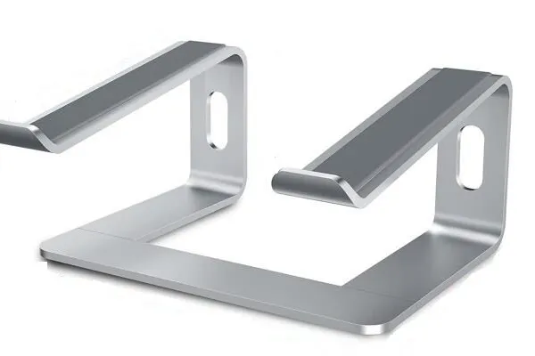 Aluminum Laptop Stand Detachable Computer Stand Notebook Riser Laptop Mount Silver photo-5