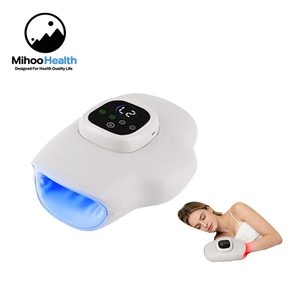 Portable Hand Massager with Heat, Compression and LCD Screen MH-H120