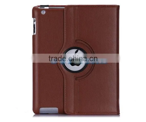 360 Degree Rotate Lichee Pattern Leather Case For Ipad 6/ Air 2 , Ipad 2/3/4 , Ipad Mini photo-5