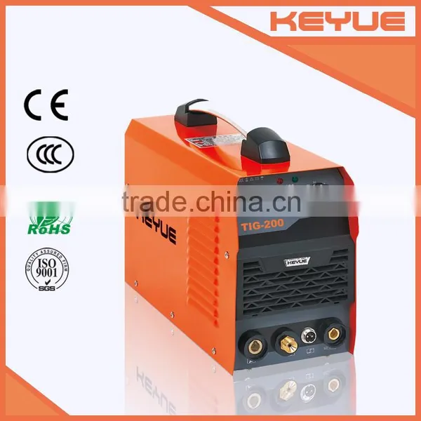 IGBT DC Inverter Single Phase High Frequency Portable Argon Gas Tig/arc Stainless Steel Welding Machine TIG-200