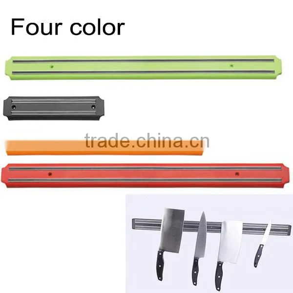 Rich Color 8inch 15inch 21inch Plastic Base Magnetic Bar Knife Holder