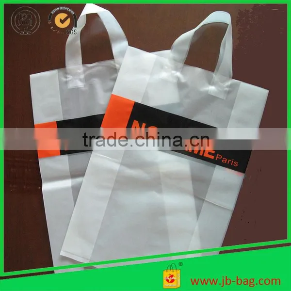 Printed Plastic Shopping Bag 3 Mil Thickness Plastic Shopping Bags Plastic Shopping Carrier Bags Merchandise Bags photo-3