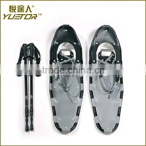All Terrian Snowshoes for Men Women (30 Inches) With Pair Antishock Snowshoes Poles With Carry Bag photo-2