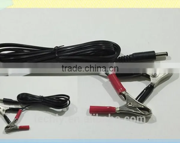 CAR Cable Hardware Spot Battery Clip 10A and 5.5x2.1 DC Jack Power Cable photo-4