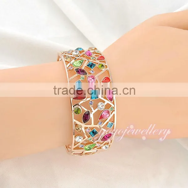 Big Size Fashion 18k Gold Bangle Bracelet photo-6