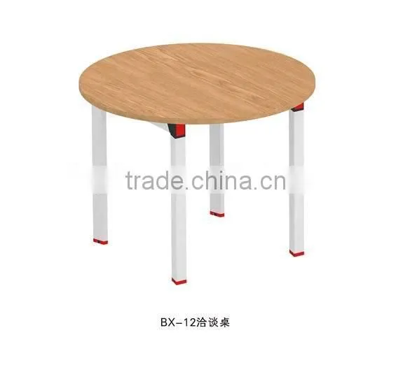 Round Design Metal Work Conference Table With Metal Leg photo-2