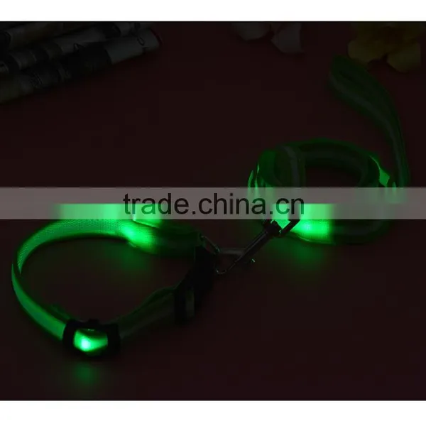 Popular Customized Glowing Collars And Leashes For Dog photo-2