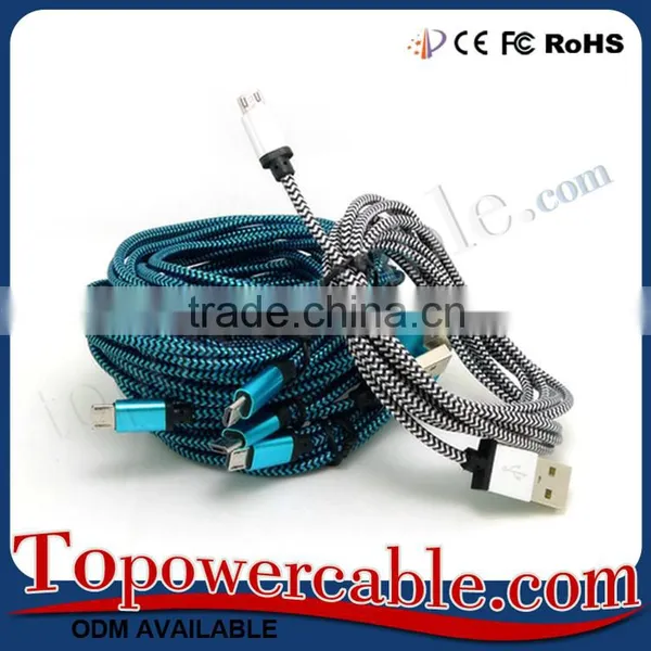 China Manufacturer Supply High Quality Mobile Phone Accessories Long Micro USB Cable photo-4