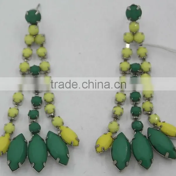 Colorful Earrig Stud Long Chains Earring Cupchains Earring Lovely Earring