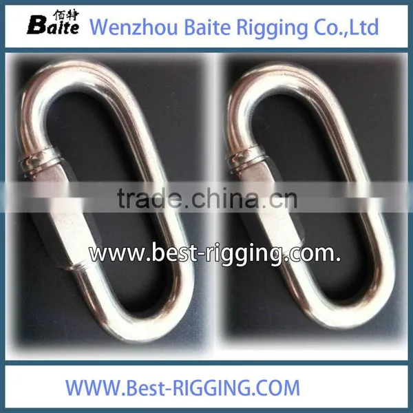 High Quality Stainless Steel Zinc Plated Chain Metal Quick Link photo-4