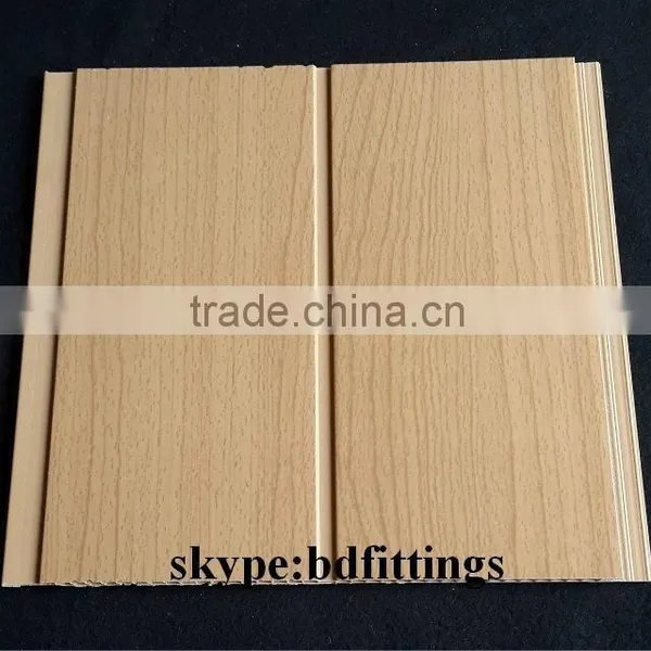 Plastic Tongue and Groove Ceiling Pvc Wooden Panel Pvc Ceiling Planks Tongue and Groove photo-5