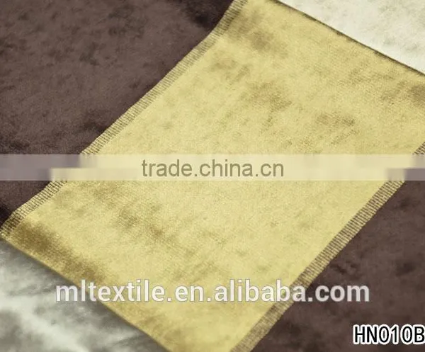 Polyester Yarn Dyed Velvet Sofa Fabric photo-3