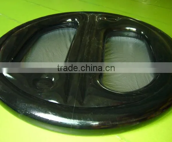 Two Person PVC Inflatable Water Floating Island photo-3
