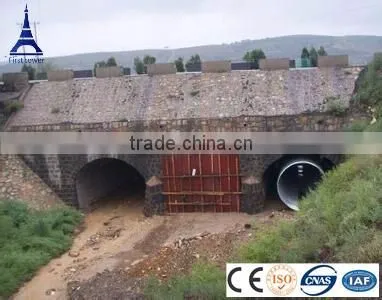 Low Cost Temporary Permanent Corrugated Steel Pipe Bridge photo-3