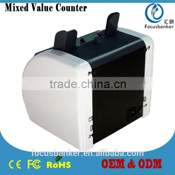 Currency Counter/Money Counter/Bill Counter With UV,MG/MT,IR Fake Notes Detection for Euro(EUR) & Romanian Leu (ROL) photo-5