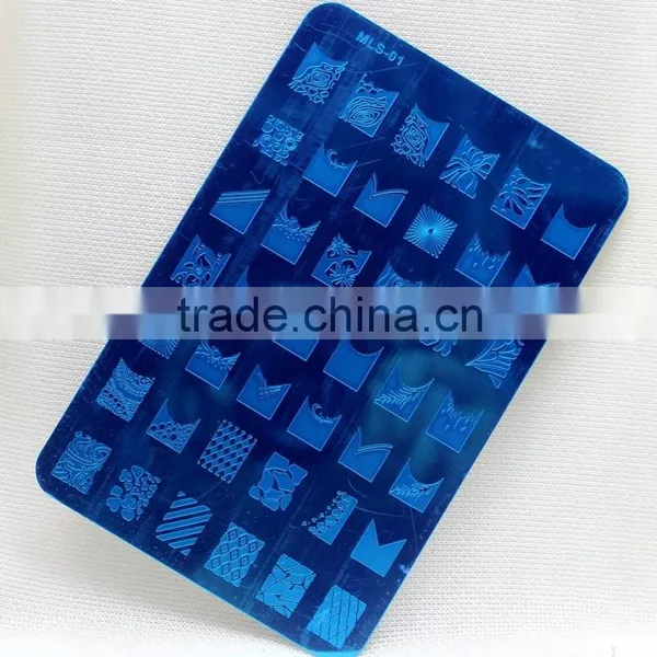 Nail Printed Set Package MLS Latest Printing Template Nail Plate Set Package