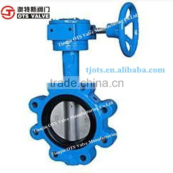 BV-WL-1203Handwheel Soft Seated Lug Butterfly Valve photo-2