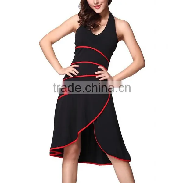 Latest Design Indian Umbrella Dresses Ballroom Dance Dress Patterns New Sexy Wrap Dresses Latin American Dancing Dresses photo-2