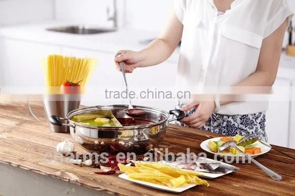 2016 New Arrival Multi-function Non-stick Stainless Steel Cookware&stainless Steel Non Stick Casserole& Beautiful Steamer Quality Choice photo-6