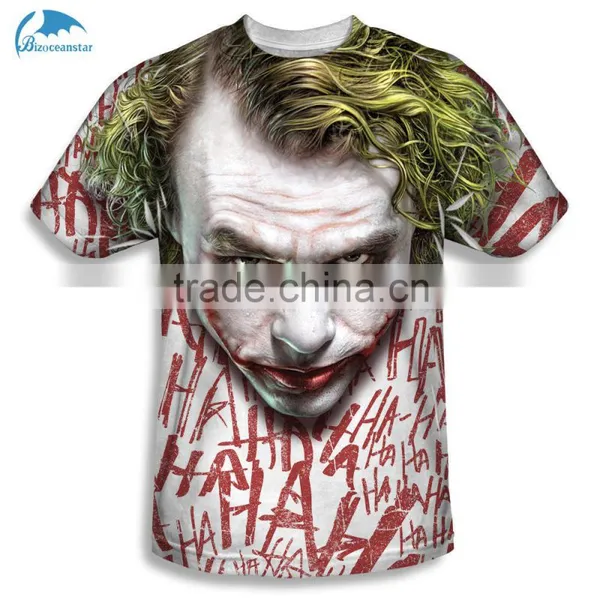 2016 Custom Sublimation Printing Dry Fit 3D Baseball T Shirt/Soccer Jersey photo-2