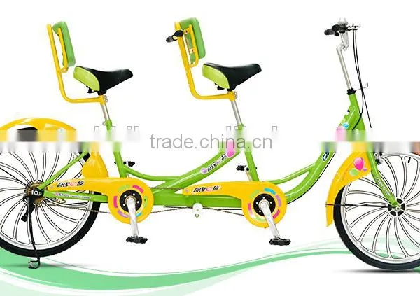24 Inch Tandem Bike / Single Speed Bicycle / Double Seat Tandem Bicycle photo-3