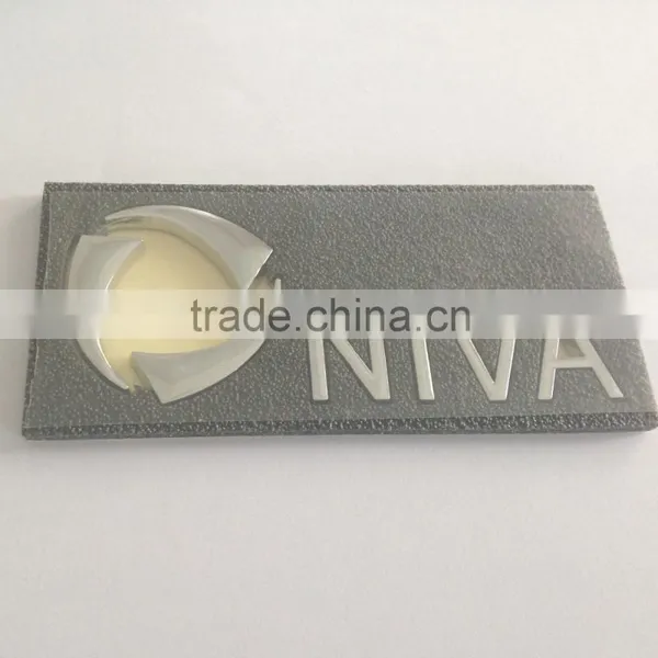 Custom High Quality 3d ABS Plastic Auto Grill Logo Badge Chrome Car Emblem photo-2