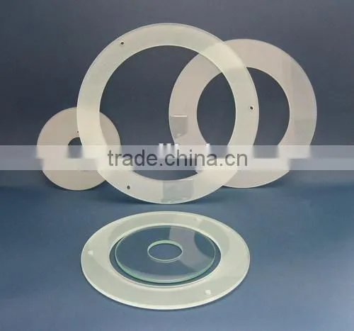 GLASS PART FOR LUMINAIRES ,extra White Glass,tempered Glass photo-2