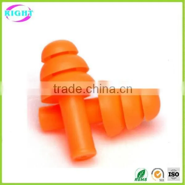 High Quality Silicone Rubber Earplugs for Swimming photo-5