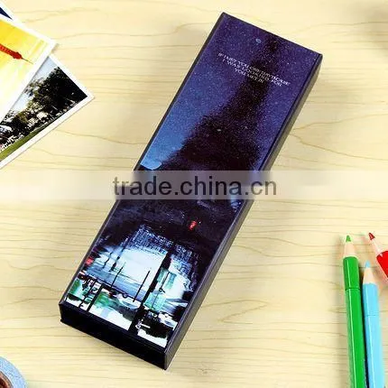 Free Sample Cardboard Magnetic Pencil Box of Picture photo-2